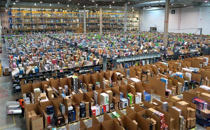 Ook Amazon ondervindt problemen bij pakketbezorging